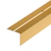 Obrazek Listwa schodowa z ryflem LSSR 42X22 1,0m złoty