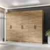 Obrazek Szafa X3 Gold 2d Dąb Craft Złoty/Dąb Craft Złoty