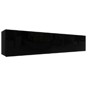 Obrazek Szafka wisząca Izumi-34-BL czarny mat/ połysk