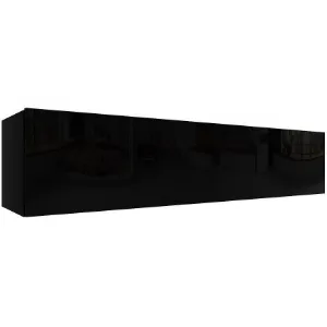 Obrazek Szafka wisząca Izumi-44-BL czarny mat/połysk