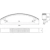 Obrazek Uchwyt meblowy A004-96-UN87 Satyna