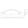 Obrazek Uchwyt meblowy A020-128 Chrom