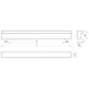 Obrazek Uchwyt meblowy UA171-96 Aluminium