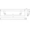 Obrazek Uchwyt meblowy A100/L-192/272 Nikiel Satyna